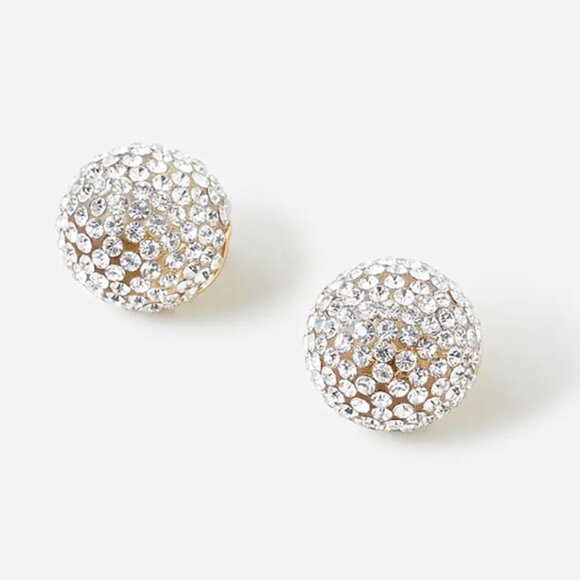 J Crew Crystal ball earrings - Picture 2 of 5